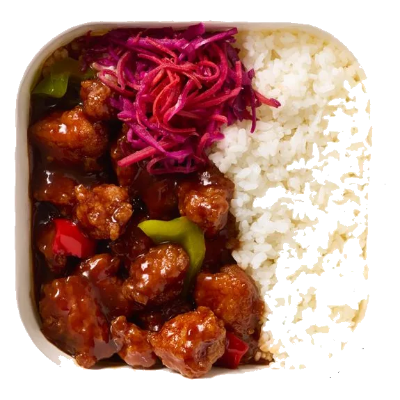 Korean BBQ chicken bento (large)