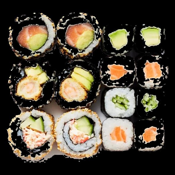 Mixed maki set (excl. dressing)