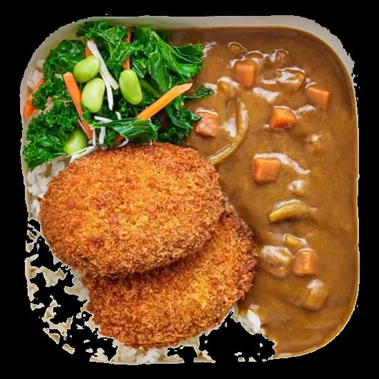 Pumpkin katsu curry bento (standard)