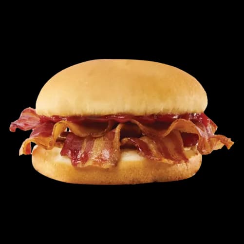 Bacon Breakfast Butty w/ Red Sauce