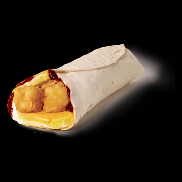 Breakfast Wrap Egg & Cheese w/ Brown Sauce