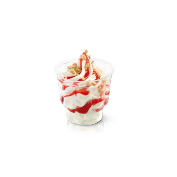 Sundae IJs Aardbeien Saus