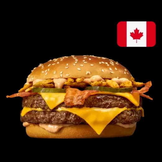 Maple BBQ & Bacon Double Quarter Pounder