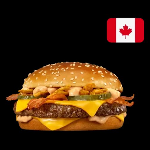 Maple BBQ & Bacon Quarter Pounder