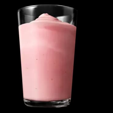 Milkshake Jordgubb, mellan