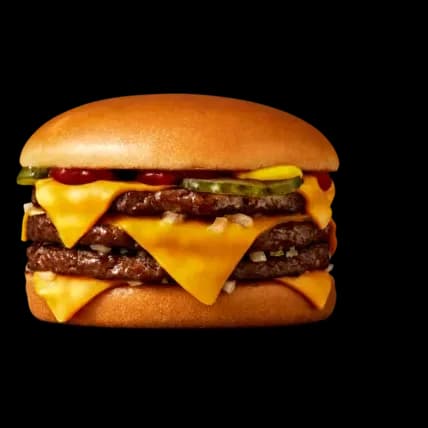 Trippel Cheeseburgare (serveras på utvalda restauranger)
