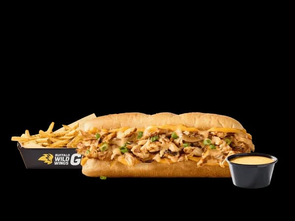 Beer Cheese Chicken Cheesesteak