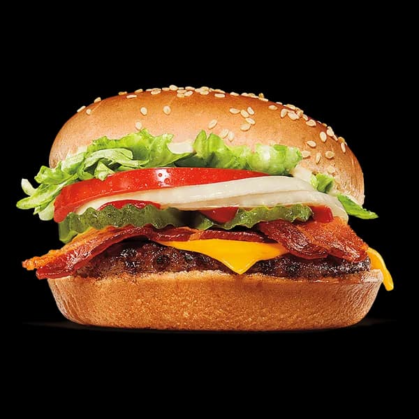 Whopper Jr. with Bacon & Cheese