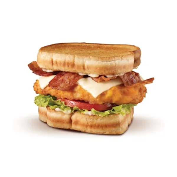 Hand-Breaded Bacon Swiss Chicken Sandwich