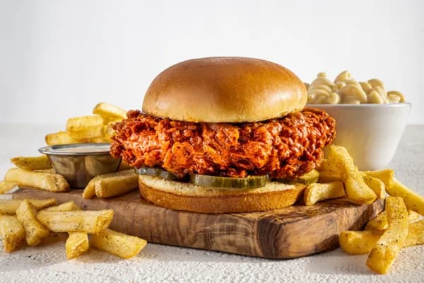 Nashville Hot Big Crispy Chicken Sandwich