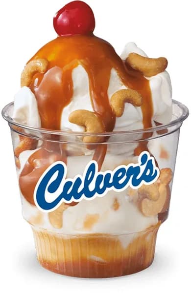 Caramel Cashew Sundae, 1 Scoop