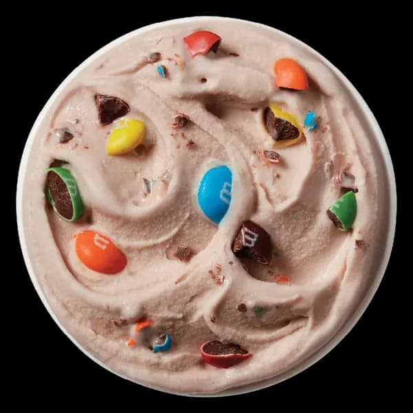 M&M's Chocolate Candy Blizzard