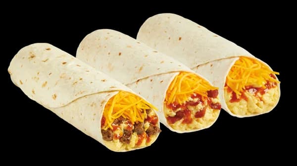 Breakfast Burrito (Bacon, Egg & Cheese)