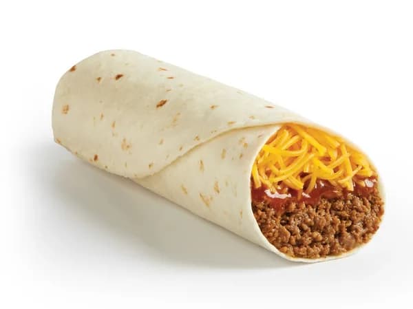 Del Beef Burrito (Beef & Cheddar Burrito)