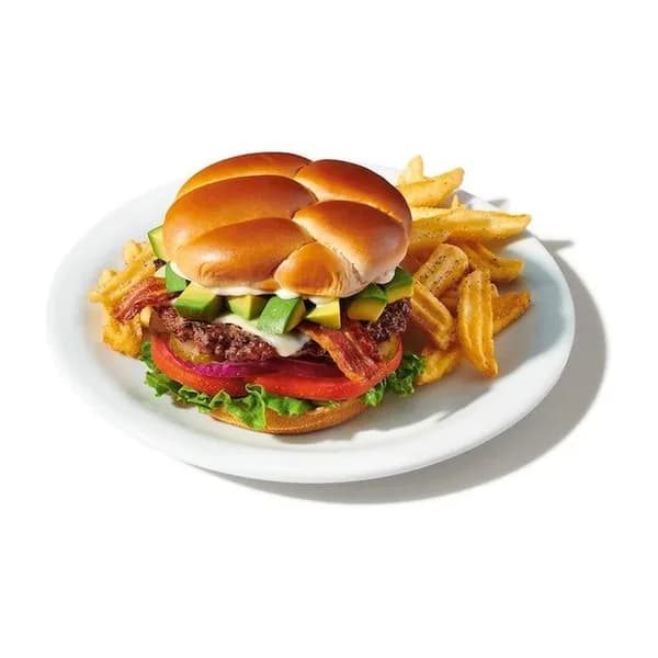 Bacon Avocado Cheeseburger