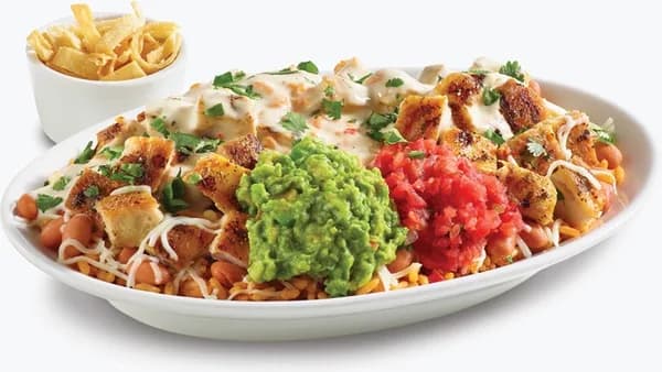 Queso Crunch Double Chicken Burrito Bowl
