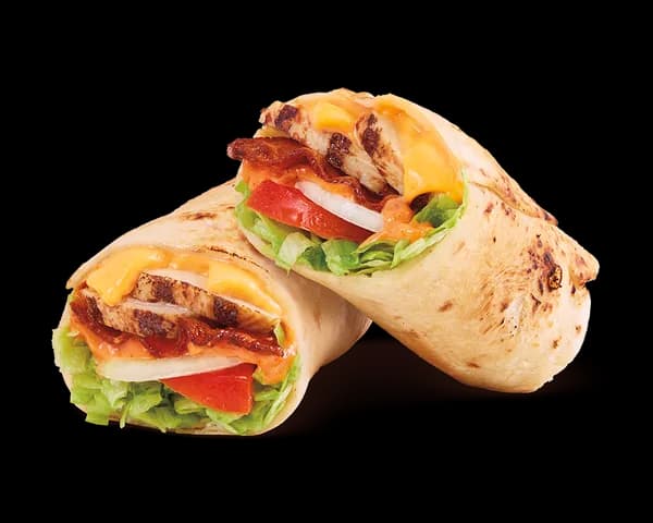 Chipotle Honey Chicken & Bacon Wrap