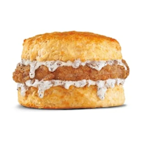 Pork Chop N Gravy Biscuit