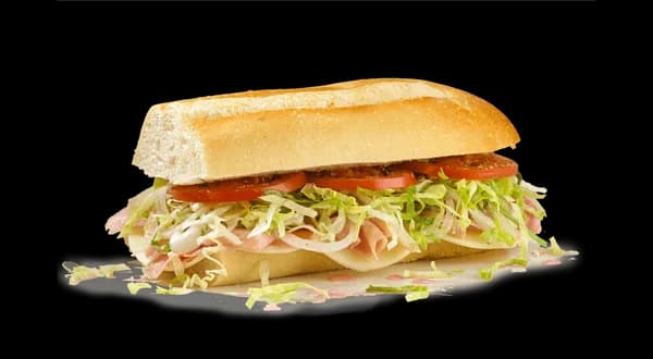 #3 Ham and Provolone, Seeded Italian Bread, Giant