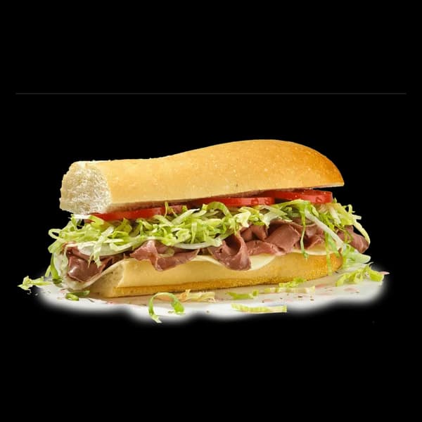 #6 Roast Beef and Provolone, Tomato Basil Wrap
