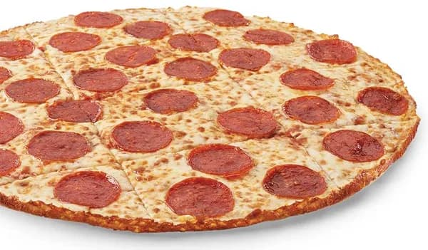 Thin Crust Pizzas Pepperoni (whole pizza)