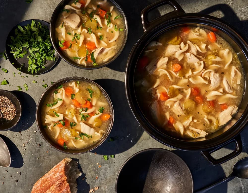 Homestyle Chicken Noodle Soup - Group