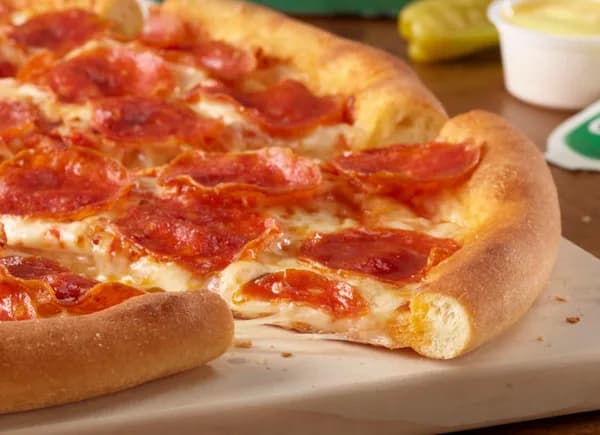 Pepperoni Pizza, Thin Crust