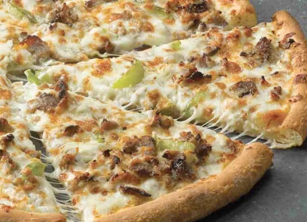 Philly Cheesesteak Pizza, Epic Stuffed Crust