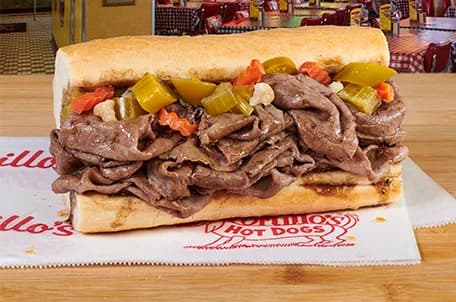 Italian Beef Sandwich, Big Beef Sandwich