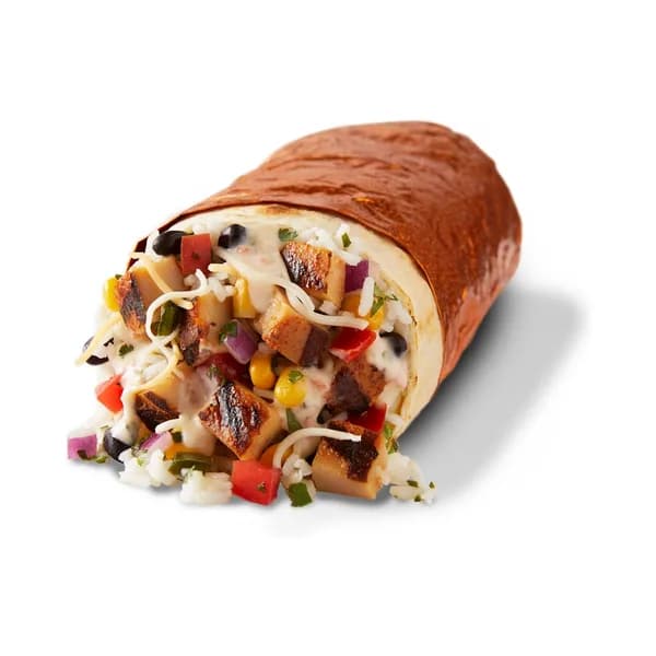 Chicken Queso Burrito