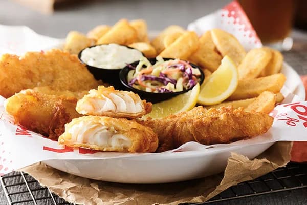 Hand-Battered Fish & Chips