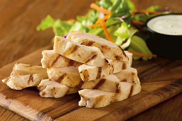 Kids Grilled Chicken Dip'Ns w/ Teriyaki Sauce