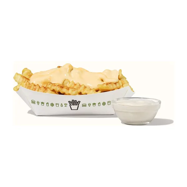 Spicy Cheese Fries with Ranch