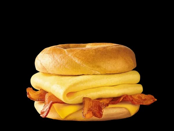 Bagel Sandwich with Bacon