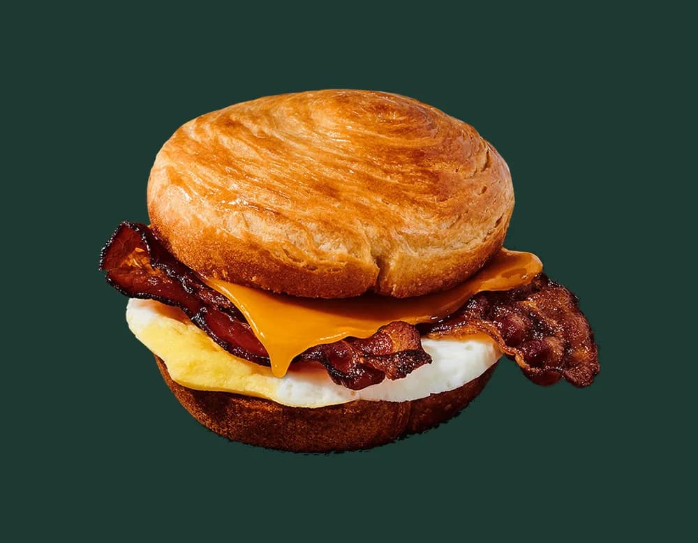 Double-Smoked Bacon, Cheddar & Egg Sandwich