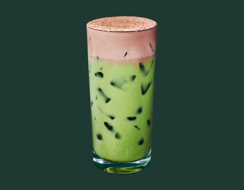 Iced Dubai Chocolate Matcha (Grande)
