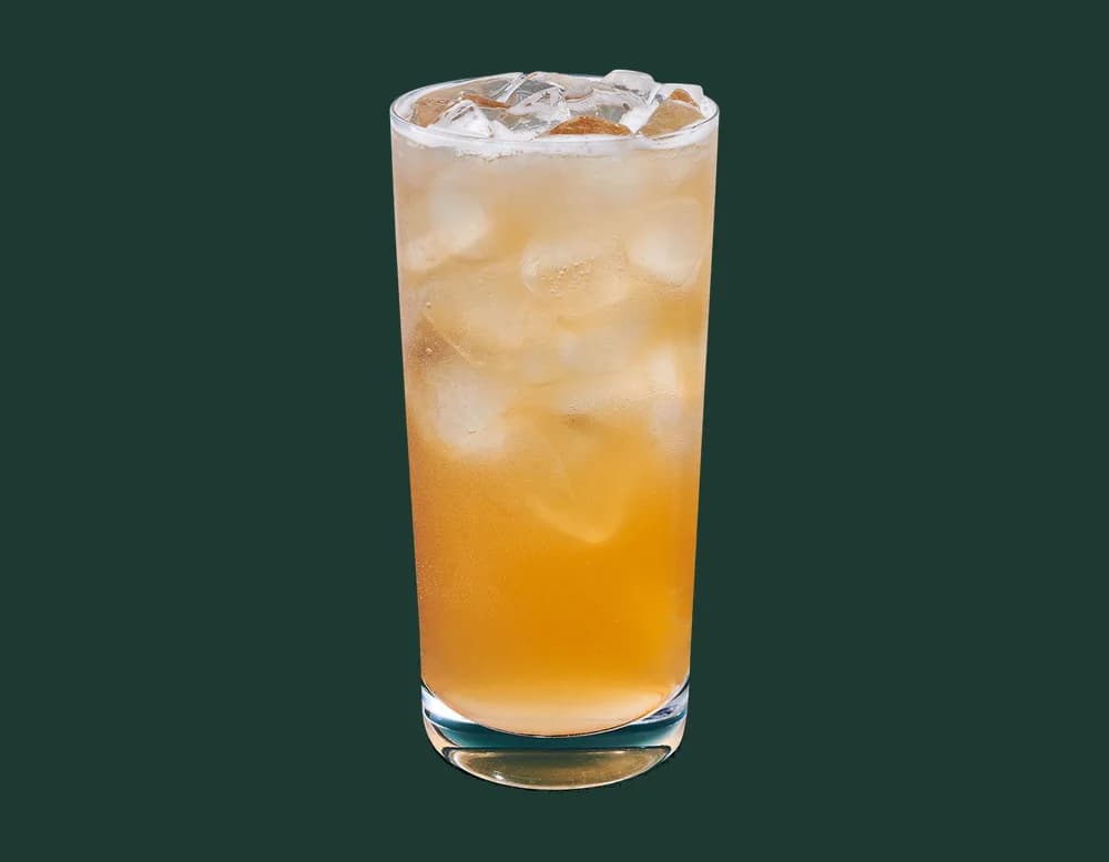 Iced Peach Green Tea Lemonade