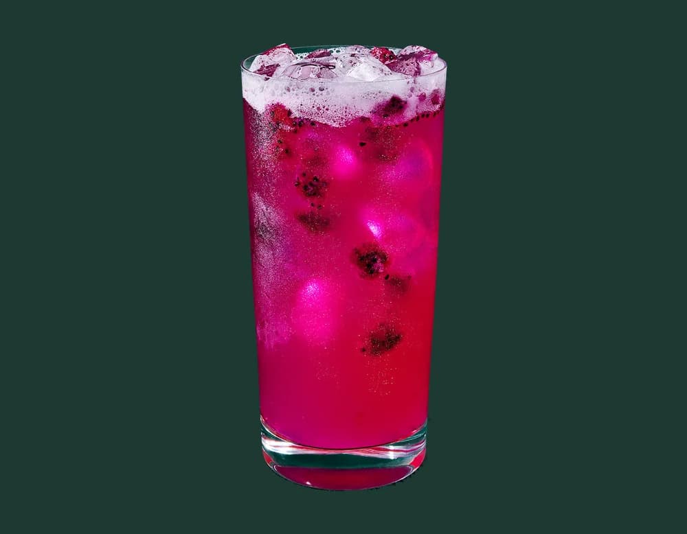 Mango Dragonfruit Lemonade Energy Refresher