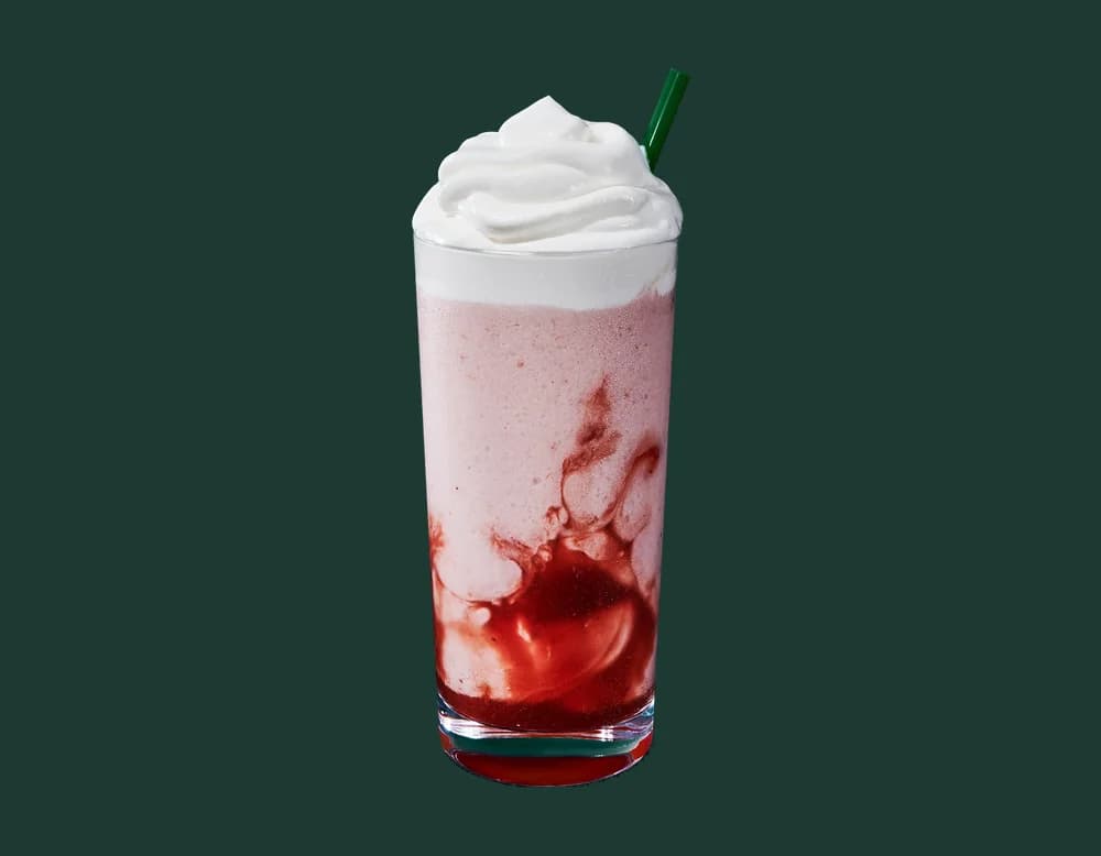 Strawberry Crème Frappuccino Blended Beverage