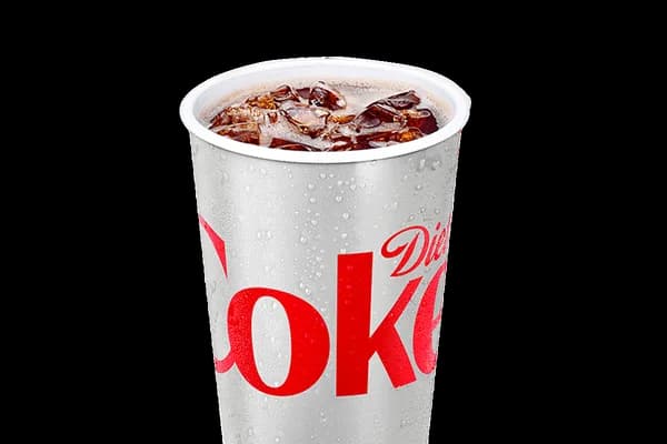 Diet Coke, 22 oz (with Ice)