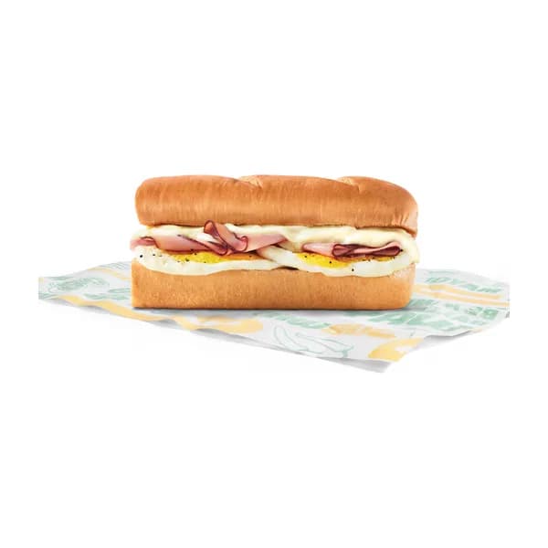 6" Black Forest Ham, Egg & Cheese