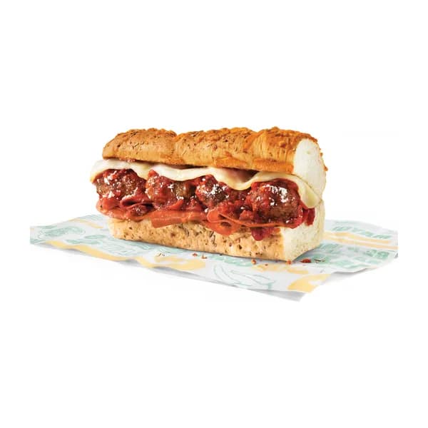 Meatball Pepperoni with MVP Parmesan Vinaigrette