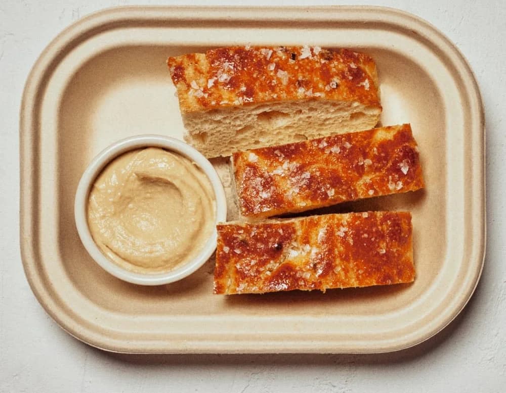 Hummus + Focaccia