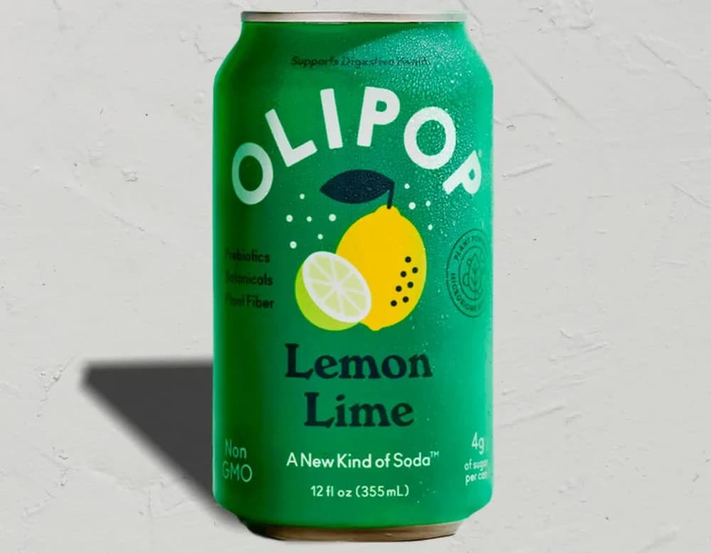 OLIPOP Lemon Lime Soda