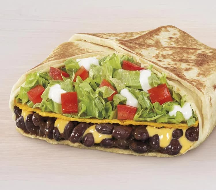 Black Bean Crunchwrap Supreme