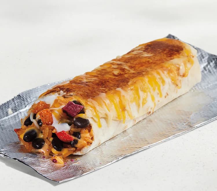 Black Bean Grilled Cheese Burrito - Black Beans