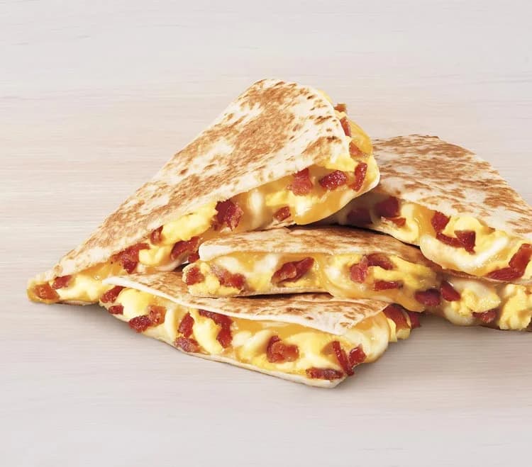 Breakfast Quesadilla Bacon