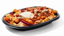 Chicken Enchilada Nacho Fries