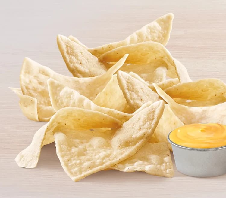 Chips and Nacho Cheese Sauce