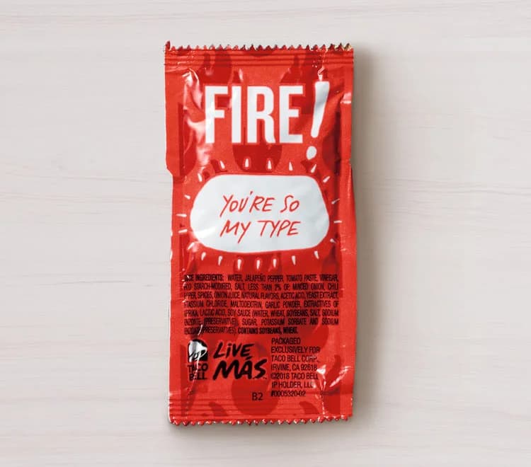 Fire Sauce Packet